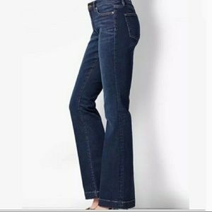 Talbots Flawless 5 Pocket Flare Jeans Plus Size